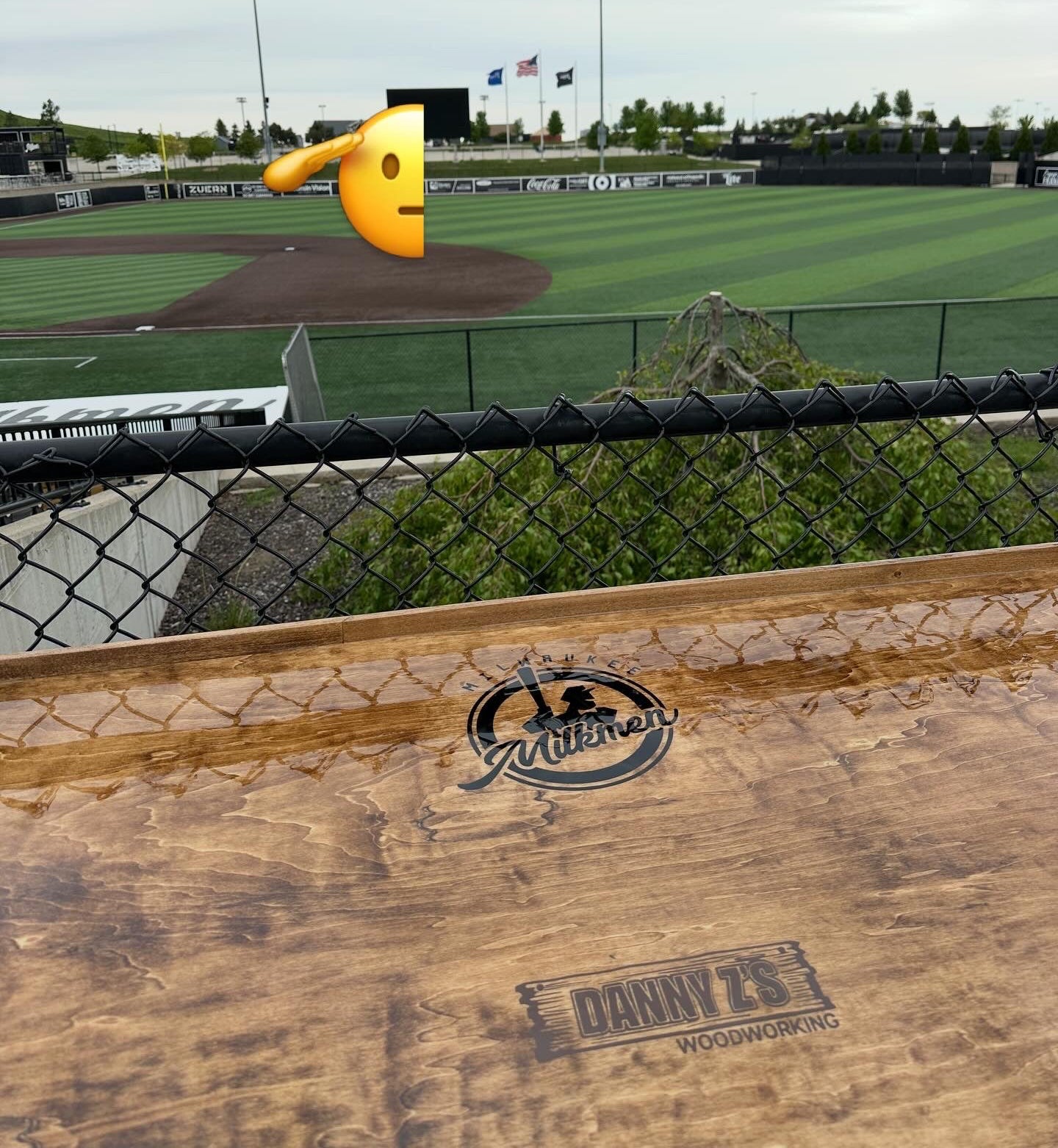 Outdoor whiskey barrel table - made to order